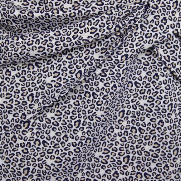 ZARA Basic Leopard Mini Skirt NWOT - Picture 4 of 8